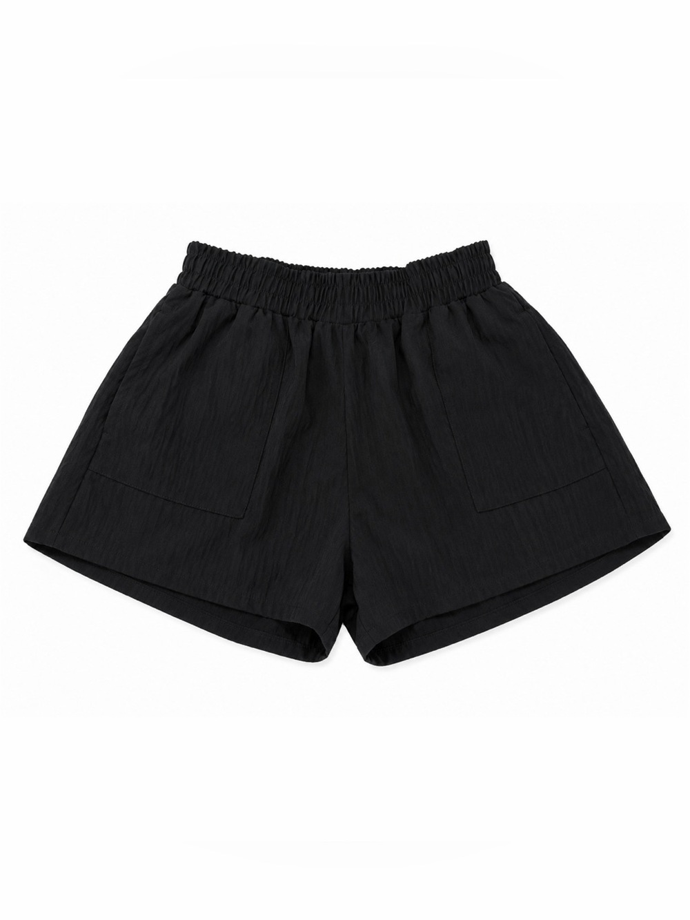black High Waisted Shorts